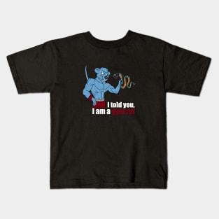 I told you, I am a gym rat Kids T-Shirt